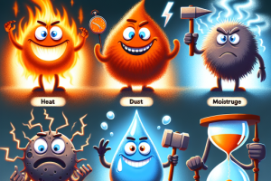 Los 5 enemigos silenciosos de tus dispositivos electrónicos Los 5 enemigos silenciosos de tus dispositivos electrónicos.